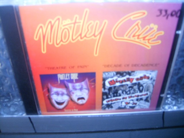 MÖTLEY CRÜE theatre of pain decade of decadence CD 1985/1991 HARD ROCK
