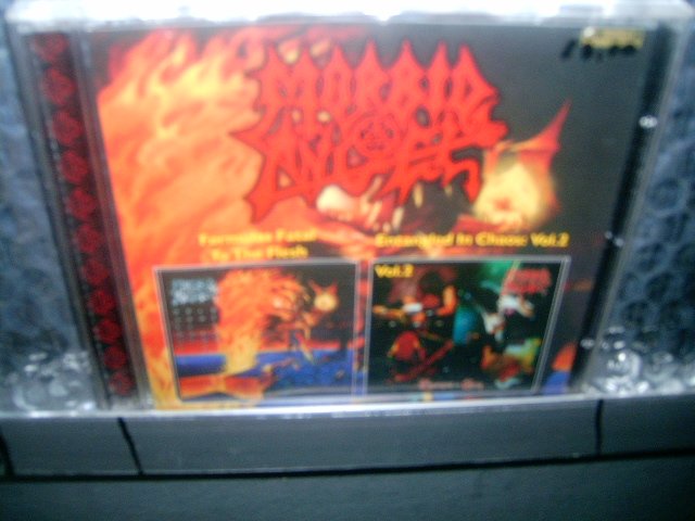 MORBID ANGEL formulas fatal to the flesh entangled in chaos CD 1997 1996 DEATH METAL