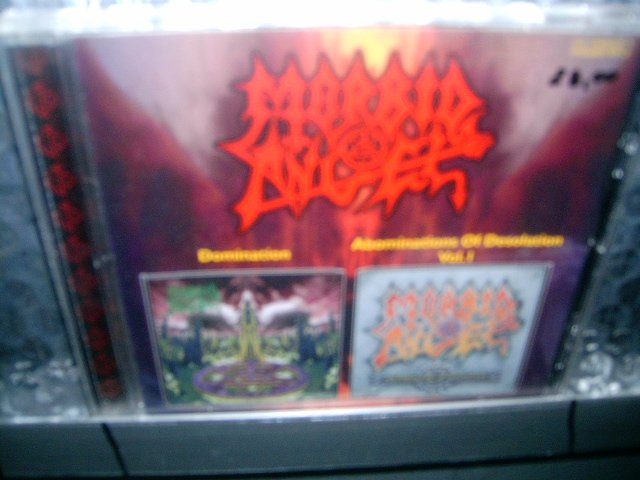 MORBID ANGEL domination abominations of desolation CD 1995 1986 DEATH METAL