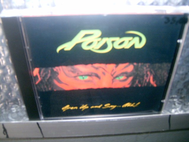 POISON open up and say...ahh! CD 1988 HARD ROCK