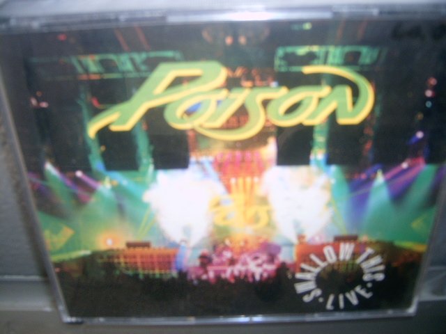 POISON swallow this live 2CD 1991 HARD ROCK