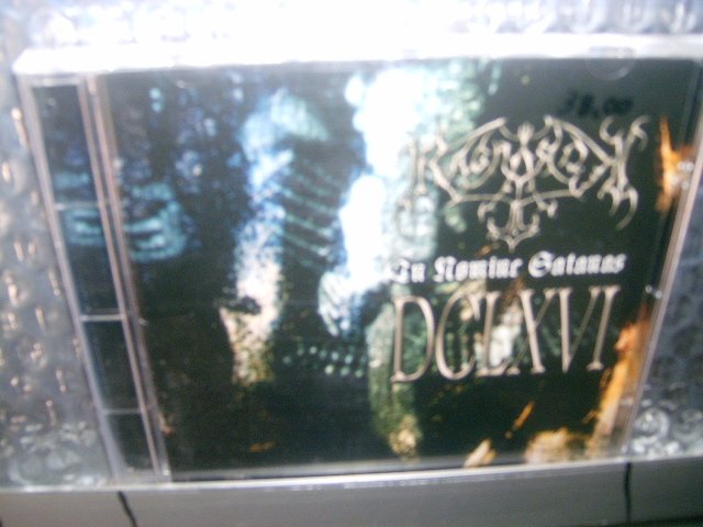 RAGNAROK in nomine satanas CD 2001 BLACK METAL