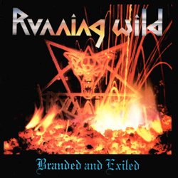 RUNNING WILD branded and exiled CD 1985 HEAVY METAL