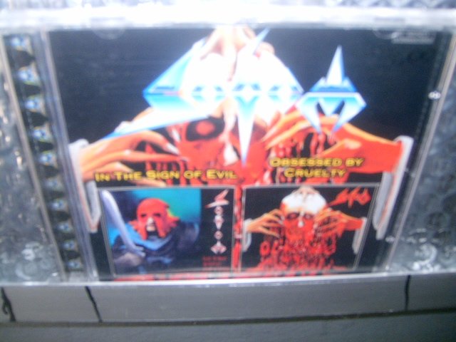 SODOM in the sign of evil / obsessed by cruelty CD 1984/1986 THRASH METAL