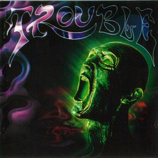 TROUBLE plastic green head CD DOOM HEAVY METAL