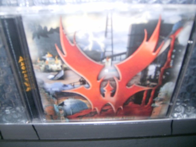 WARLORD rising out of the ashes CD 2001 HEAVY METAL