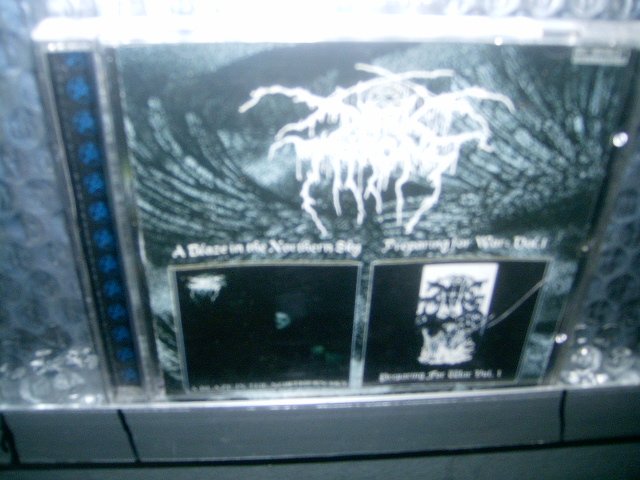 DARK THRONE ablaze in the northern skypreparing for war vol I CD 1991 2001 BLACK METAL