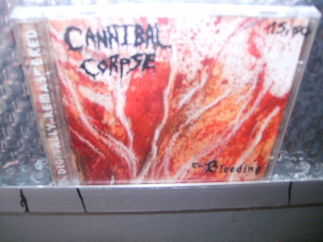 CANNIBAL CORPSE the bleeding CD 1993 DEATH METAL