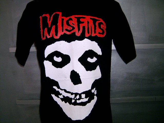 MISFITS T SHIRT BLACK L #2