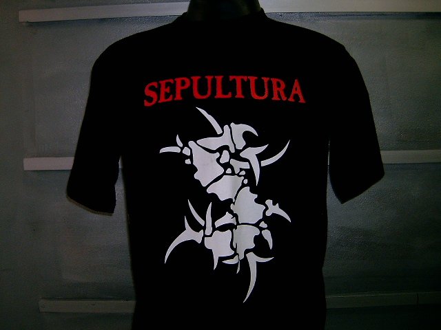 SEPULTURA T SHIRT BLACK L