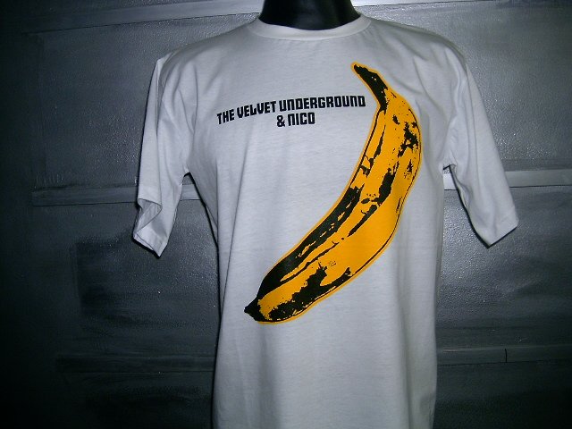 THE VELVET UNDERGROUND & NICO T SHIRT WHITE L