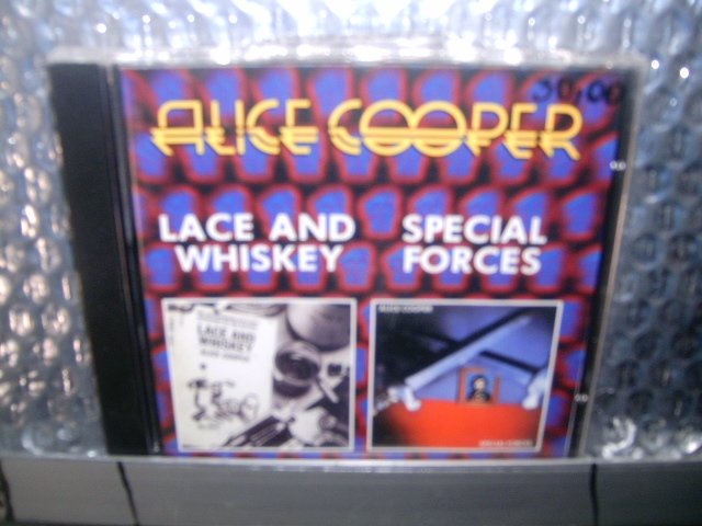 ALICE COOPER lace and whiskey special forces CD 1997 1981 ROCK