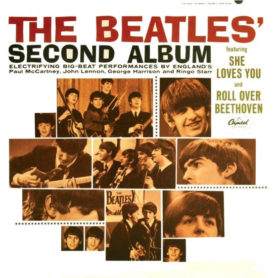 BEATLES second album CD FORMATO MINI VINIL 196? ROCK