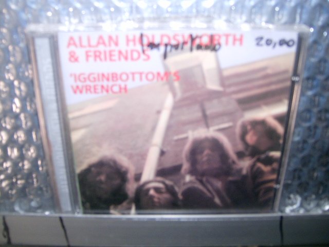 ALLAN HOLDSWORTH & FRIENDS igginbottom's wrench CD 1969 ROCK