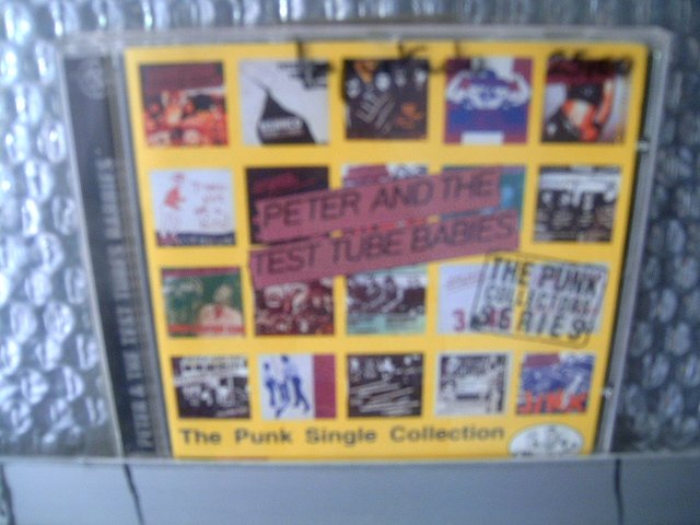 PETER & TEST TUBE BABIES the punk single collection CD 19? PUNK ROCK