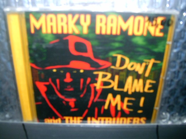 MARKY RAMONE AND THE INTRUDERS dont blame me CD 1999 PUNK ROCK