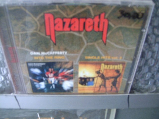 NAZARETH dan mccafferty into the ring single hits vol.3 CD 1987 1975-1986 ROCK