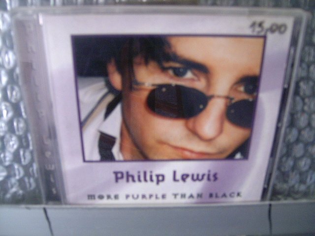 PHILIP LEWIS more purple than black CD ? POP ROCK