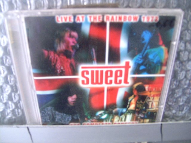 SWEET live at the rainbow 1973 CD 1973 GLAM ROCK