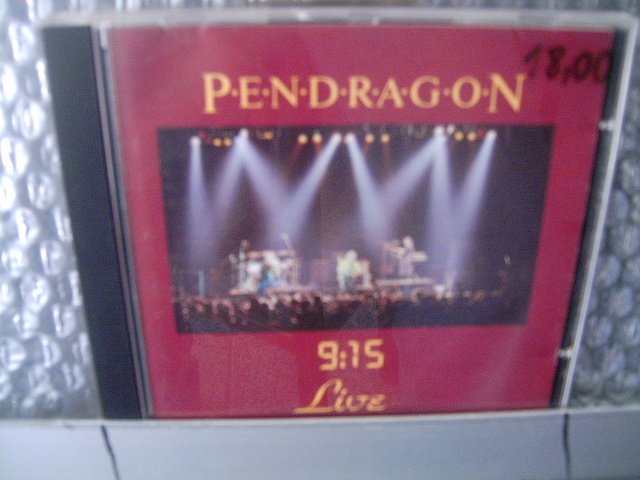 PENDRAGON '9;15' live CD 1986 PROGRESSIVE ROCK