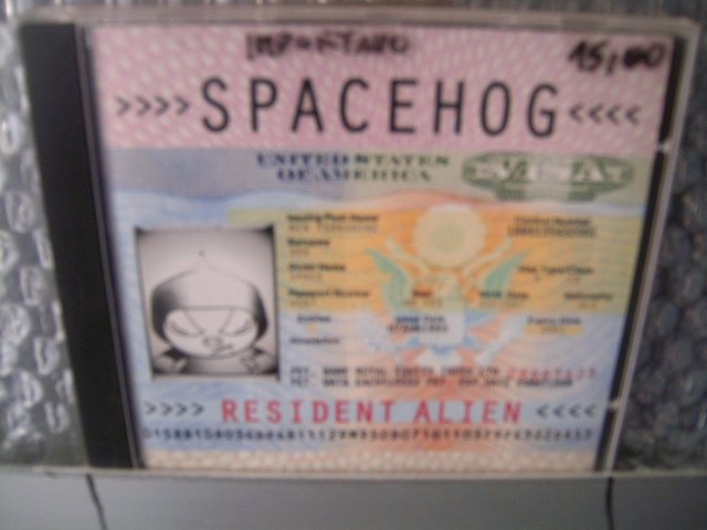 SPACEHOG resident alien CD 1995 ALTERNATIVE ROCK