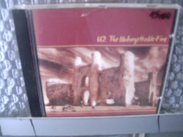 U2 the unforgettable fire CD 1990 POP ROCK