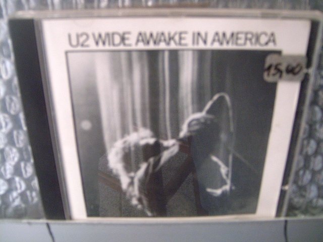 U2 wide awake in america CD 1984 POP ROCK