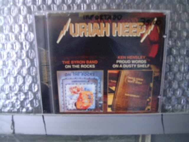 URIAH HEEP the byron band: on the rocks ken hensley: proud words on a dusty shelf CD 1981 1973 ROCK
