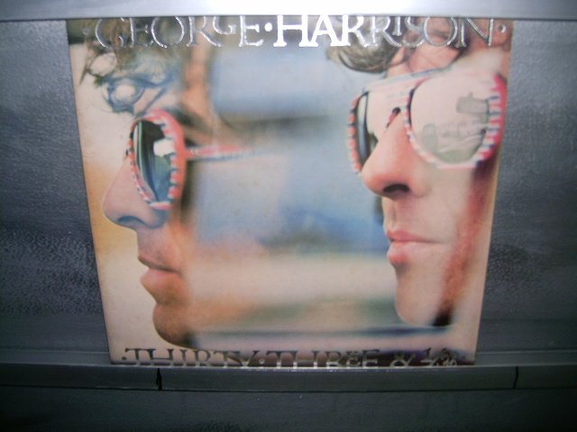 GEORGE HARRISON thirty three & harrison LP 1977 ROCK**