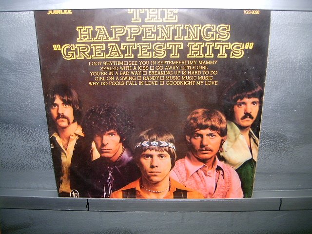 THE HAPPENINGS greatest hits LP 196? ROCK*