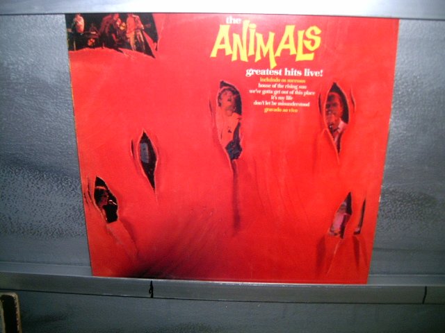 THE ANIMALS live greatest hits! LP 1984 ROCK*