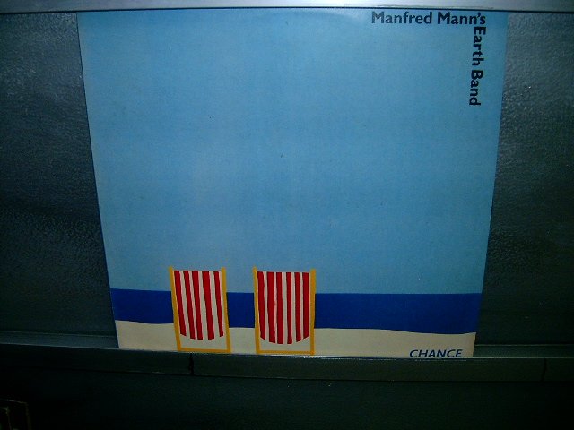 MANFRED MANN'S EARTH BAND chance LP 1980 ROCK**