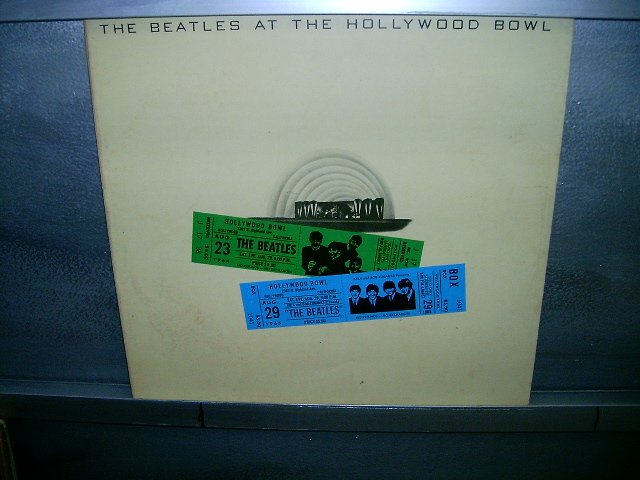 THE BEATLES the beatles at the hollywood bowl LP 1977 ROCK MUITO RARO VINIL