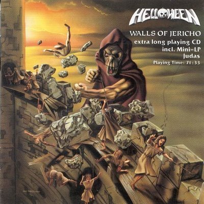 HELLOWEEN walls of jericho CD FORMATO MINI VINIL 2002 HEAVY METAL