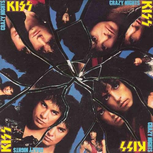 KISS crazy nights CD 1987 HARD ROCK