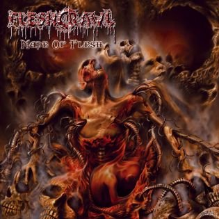 FLESHCRAWL made of flesh CD 2004 DEATH METAL