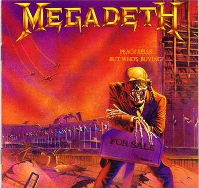MEGADETH peace sells...but who's buying? CD 1986 THRASH METAL