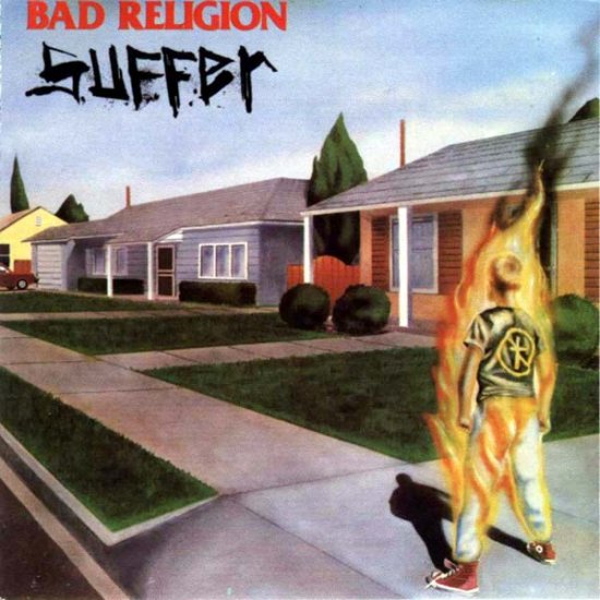 BAD RELIGION suffer CD 1988 PUNK ROCK