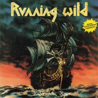 RUNNING WILD under jolly roger CD 1987 HEAVY METAL