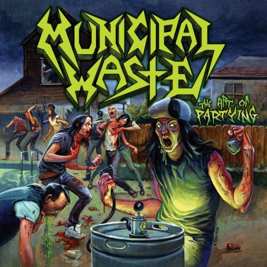 MUNICIPAL WASTE the art of partying CD 2007 THRASH METAL