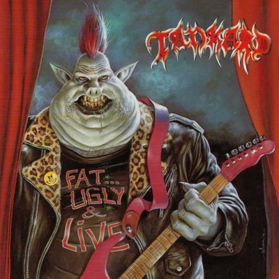 TANKARD fat...ugly & live CD 1991 THRASH METAL