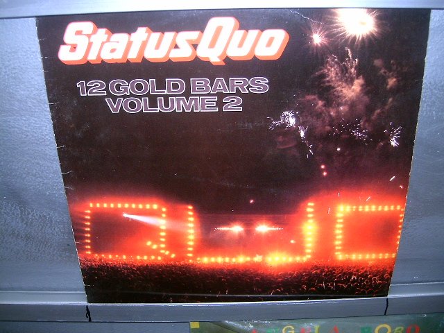 STATUS QUO 12 gold bars volume 2 LP 1985 ROCK EXCELENTE MUITO RARO VINIL