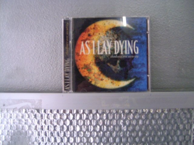 AS I LAY DYING shadows are security CD 2005 METAL CORE