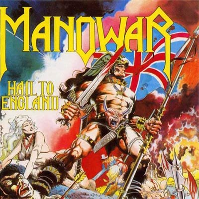 MANOWAR hail to england CD 1984 HEAVY METAL