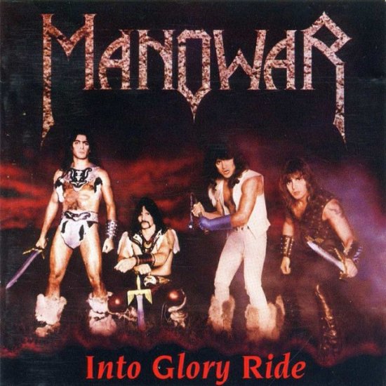 MANOWAR into glory ride CD 1983 HEAVY METAL