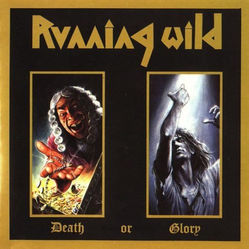 RUNNING WILD death or glory CD 1989 HEAVY METAL