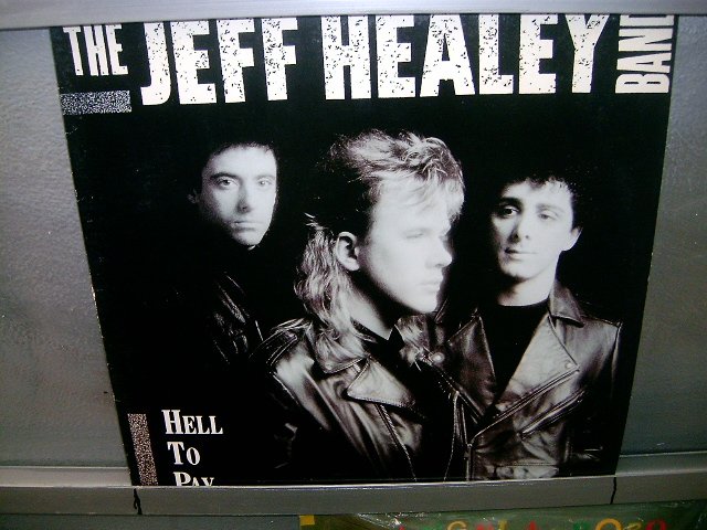 THE JEFF HEALEY BAND hell to pay LP 1990 ROCK EXCELENTE MUITO RARO VINIL