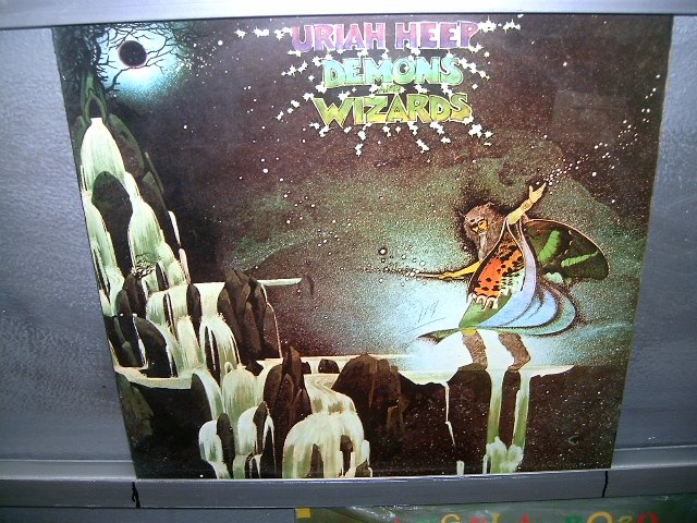 URIAH HEEP demons and wizards LP 1973 ROCK MUITO RARO VINIL