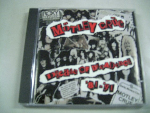 MÖTLEY CRÜE decade of decadence CD 1991 HARD ROCK
