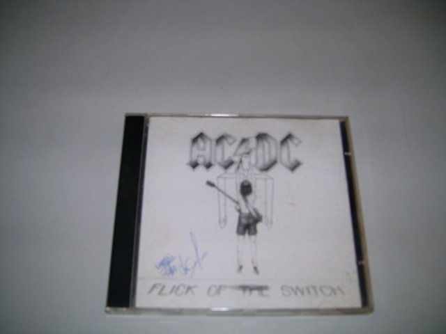 AC / DC flick of the switch CD 1983 ROCK